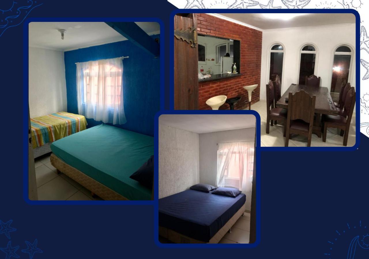 Itanhaém Hostel Estrela Do Mar - Pe Na Areia المظهر الخارجي الصورة